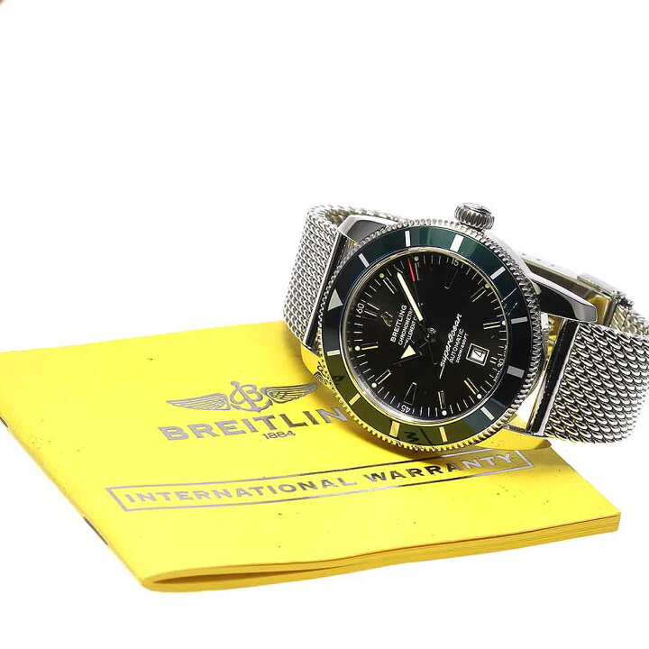 楽天市場】☆保証書付き【BREITLING】ブライトリング スーパー 