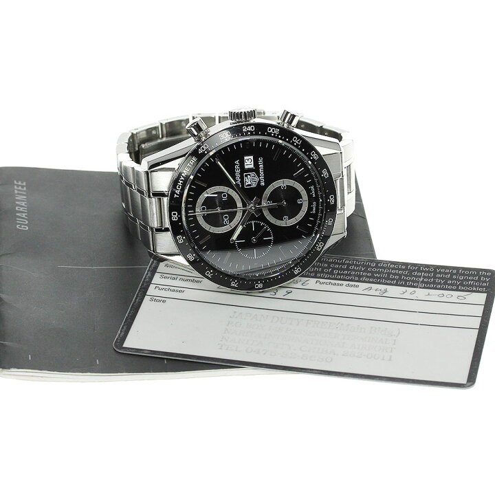 楽天市場】☆保証書付き【TAG HEUER】タグホイヤー カレラ クロノ  