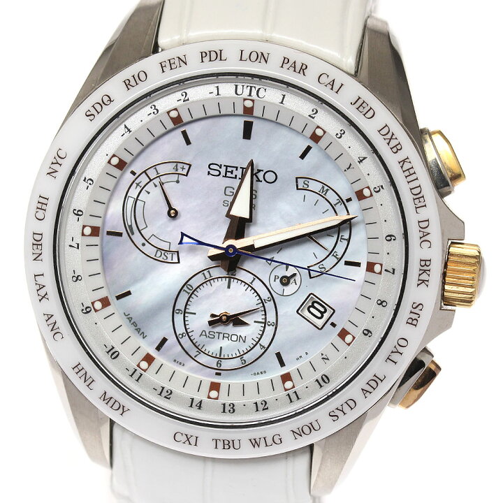 楽天市場】☆極美品【SEIKO】セイコー アストロン デュアルタイム 