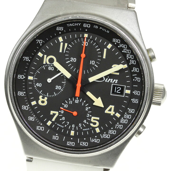 楽天市場】☆訳あり【Sinn】ジン 144 144.GMT.TI クロノグラフ デイト 