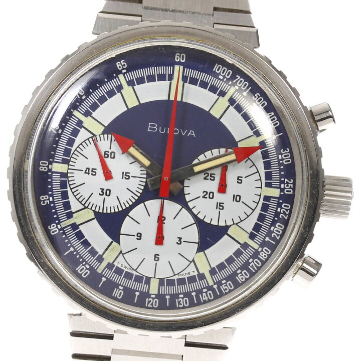 楽天市場】【BULOVA】ブローバ アーカイブ クロノグラフC 96K101 