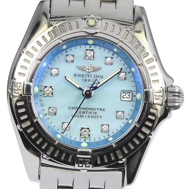 楽天市場】☆良品☆保証書付き【BREITLING】ブライトリング カリス  