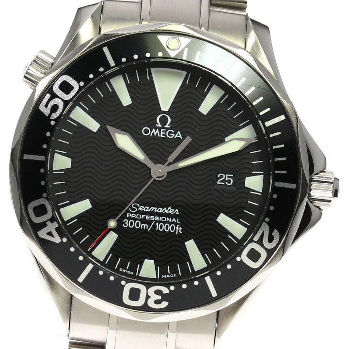 楽天市場】☆良品【OMEGA】オメガ シーマスター300 2264.50 クォーツ