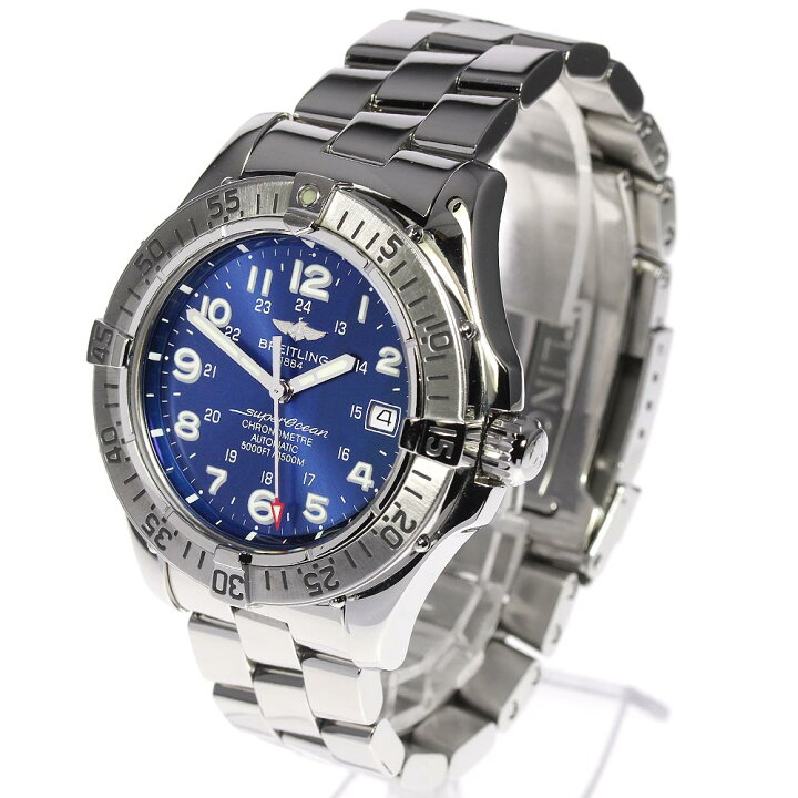 楽天市場】☆良品【BREITLING】ブライトリング スーパーオーシャン 