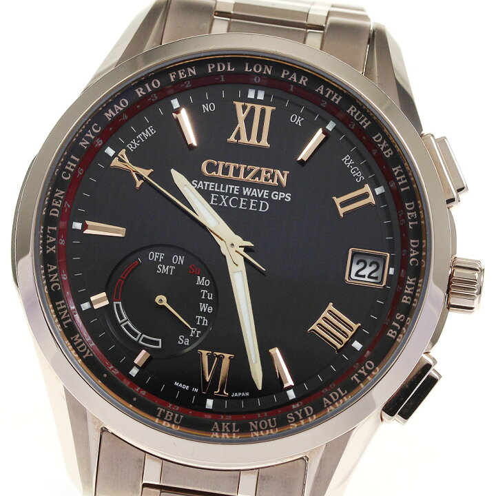 楽天市場】☆良品☆箱付き【CITIZEN】シチズン エクシード ラグビー 