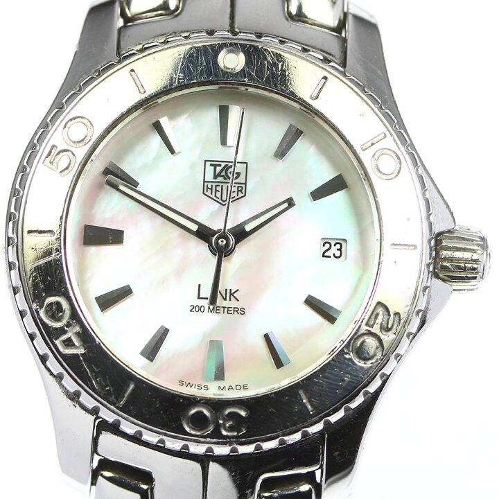 楽天市場】【TAG HEUER】タグホイヤー リンク WJ1313-0 デイト  