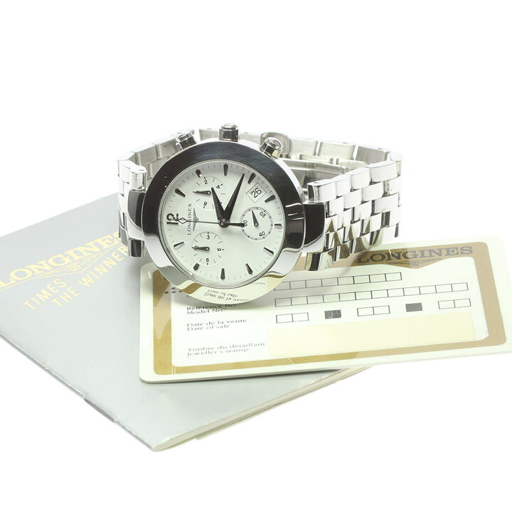 楽天市場】☆保証書付き【LONGINES】ロンジン ドルチェヴィータ クロノ 