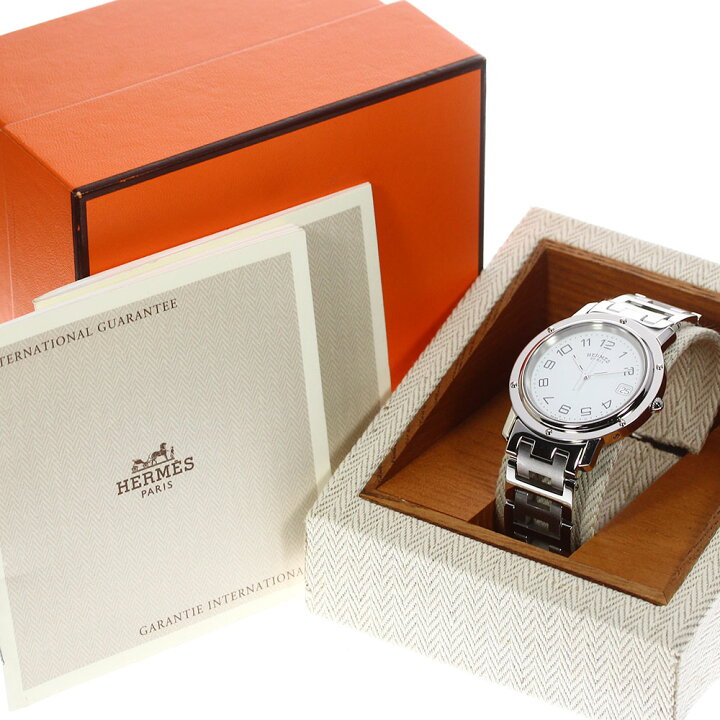 楽天市場】☆内箱・保証書付き【HERMES】エルメス クリッパー CL.6.710 