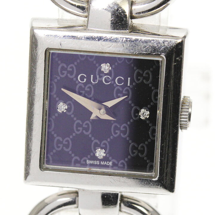 楽天市場】【GUCCI】グッチ トルナヴォーニ 4Pダイヤ YA120507  