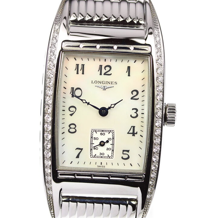楽天市場】☆美品【LONGINES】ロンジン ベッレアルティ サイドダイヤ
