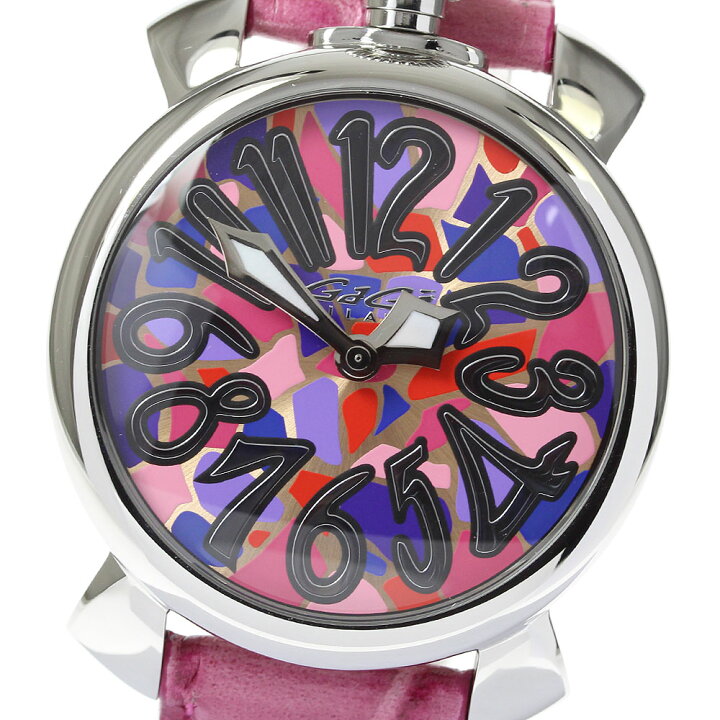 楽天市場】☆美品【GaGa MILANO】ガガミラノ マヌアーレ40 モザイク  