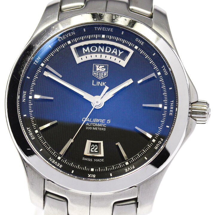 楽天市場】【TAG HEUER】タグホイヤー リンク キャリバー5 デイデイト  
