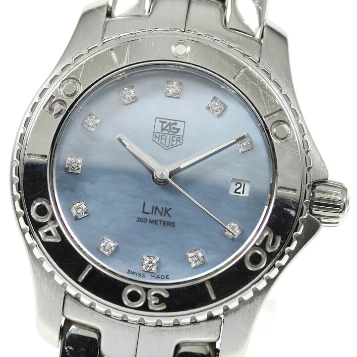 楽天市場】☆箱付き【TAG HEUER】タグホイヤー リンク 11Pダイヤ 