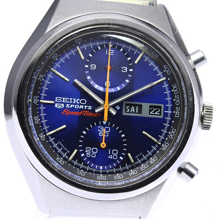 楽天市場】【SEIKO】セイコー 5スポーツ スピードタイマー 6138-8010 