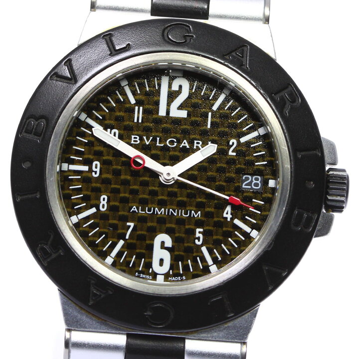 楽天市場】ベルト訳あり☆【BVLGARI】ブルガリ アルミニウム AL38TA 