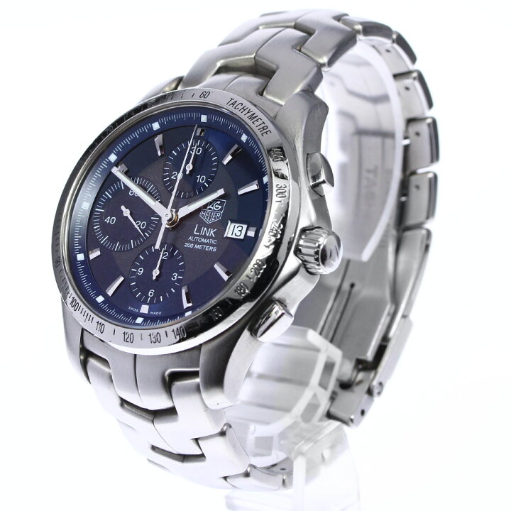 楽天市場】【TAG HEUER】タグホイヤー リンク クロノグラフ CJF2114-1 