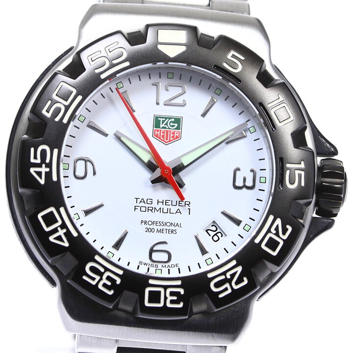 楽天市場】☆箱・保証書付き【TAG HEUER】タグホイヤー フォーミュラ1  