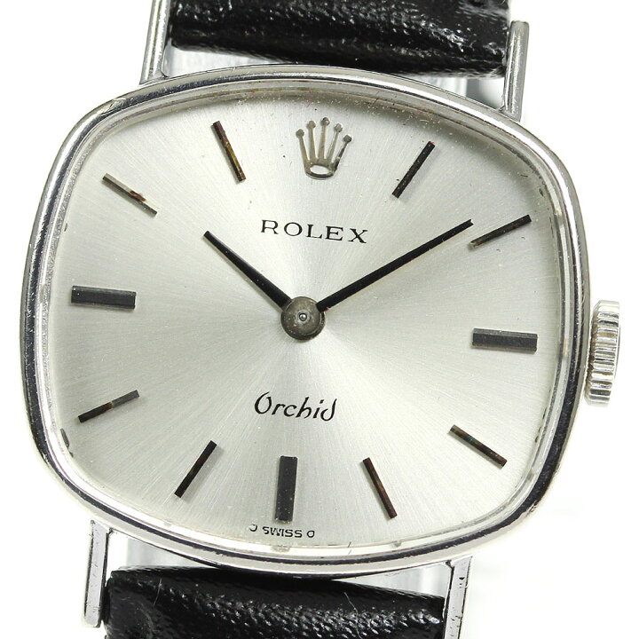 楽天市場】☆保証書付き【ROLEX】ロレックス オーキッド 2673 K18WG  