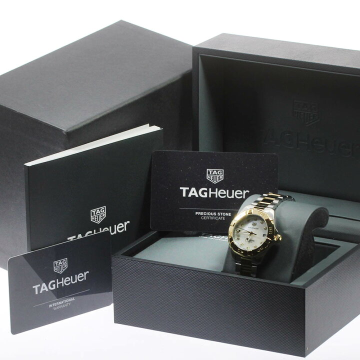 楽天市場】☆良品☆箱・保証書付き【TAG HEUER】タグホイヤー アクア  