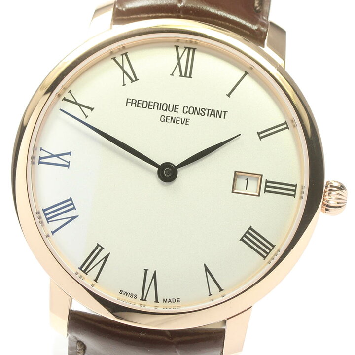 楽天市場】☆良品☆箱・保証書付き【FREDERIQUE CONSTANT 