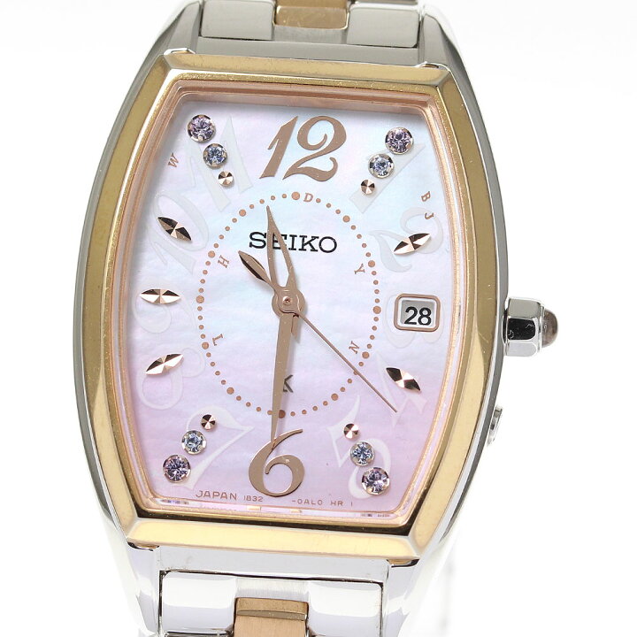楽天市場】☆良品☆箱・保証書付き【SEIKO】セイコー ルキア SSVW124 