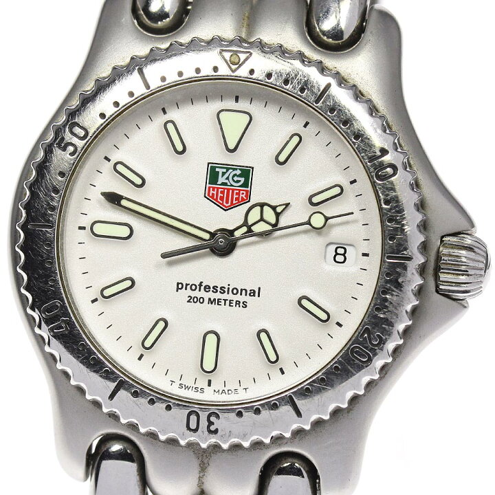 楽天市場】☆良品【TAG HEUER】タグホイヤー セル デイト S99.013-1 