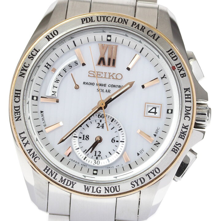 楽天市場】☆箱・保証書付き【SEIKO】セイコー ブライツ 8B54-0AW0  