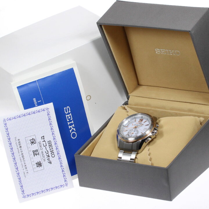楽天市場】☆箱・保証書付き【SEIKO】セイコー ブライツ 8B54-0AW0  
