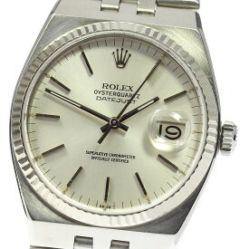 【ROLEX】ロレックス デイトジャスト 17014 WGベゼル ヴィンテージ クォーツ メンズ 【2210】【ev20】【中古】