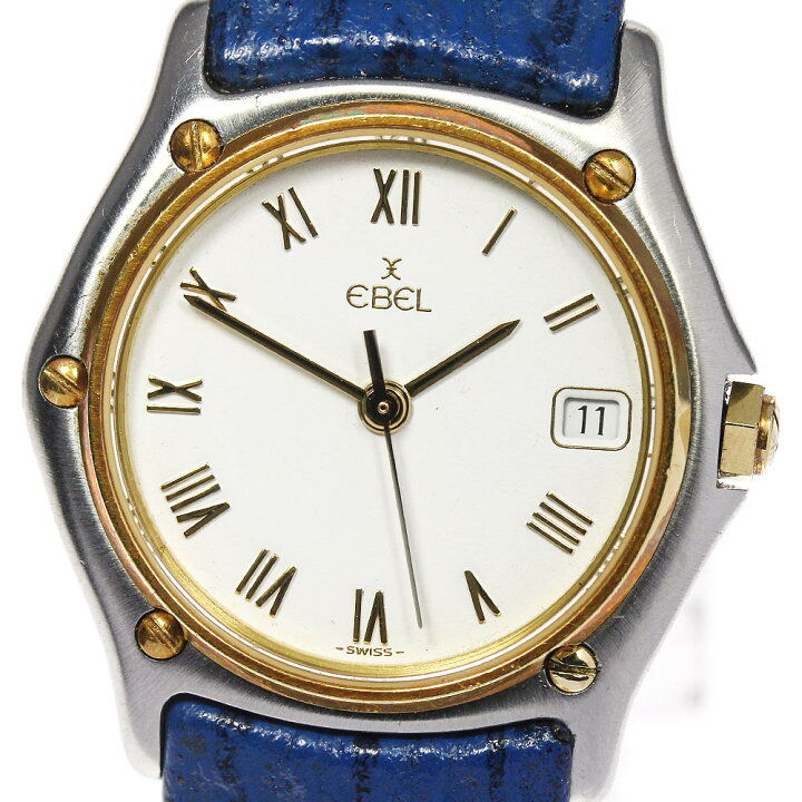 楽天市場】【EBEL】エベル デイト 183908 クォーツ レディース 