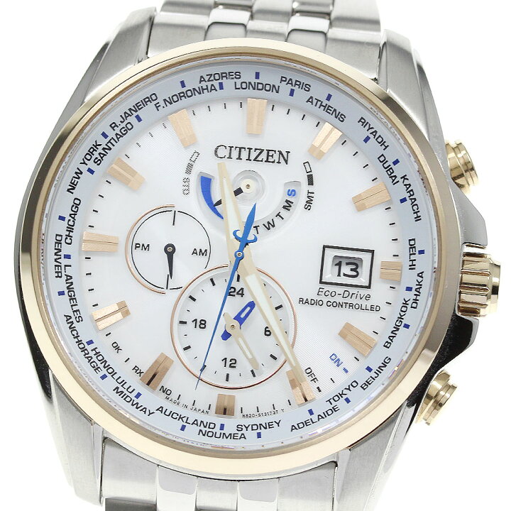 楽天市場】☆箱・保証書付き【CITIZEN】シチズン エコドライブ AT9064 