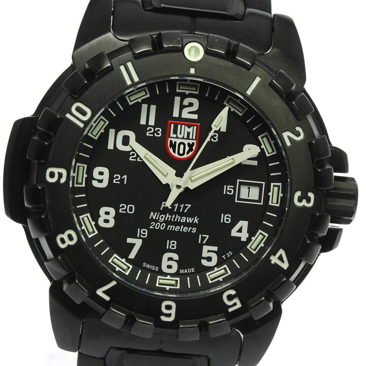 楽天市場】☆良品☆箱・保証書付き【LUMINOX】ルミノックス F-117 