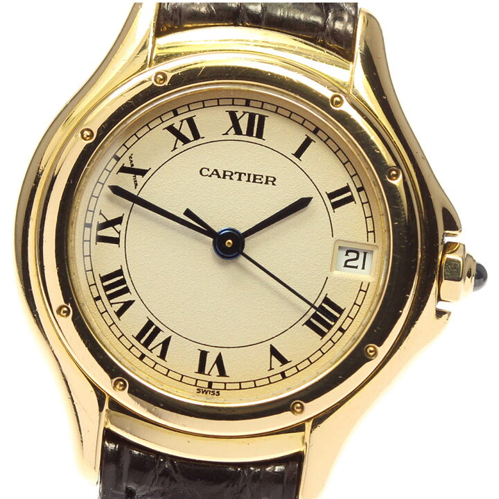 楽天市場】【CARTIER】カルティエ パンテールクーガーSM K18YG 