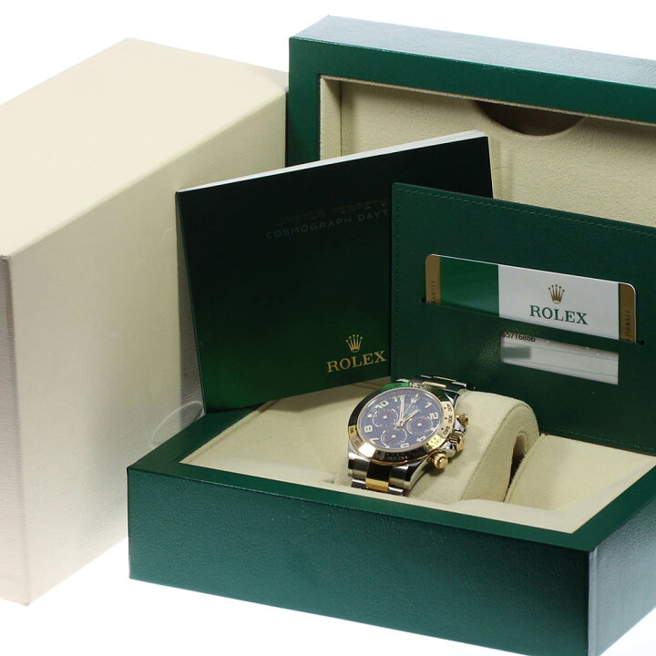 楽天市場】☆良品☆箱・保証書付き【ROLEX】ロレックス デイトナ 