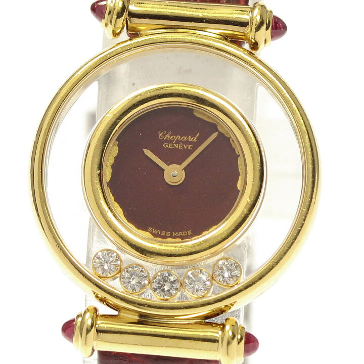 楽天市場】【Chopard】ショパール ハッピーダイヤモンド K18YG 5P  