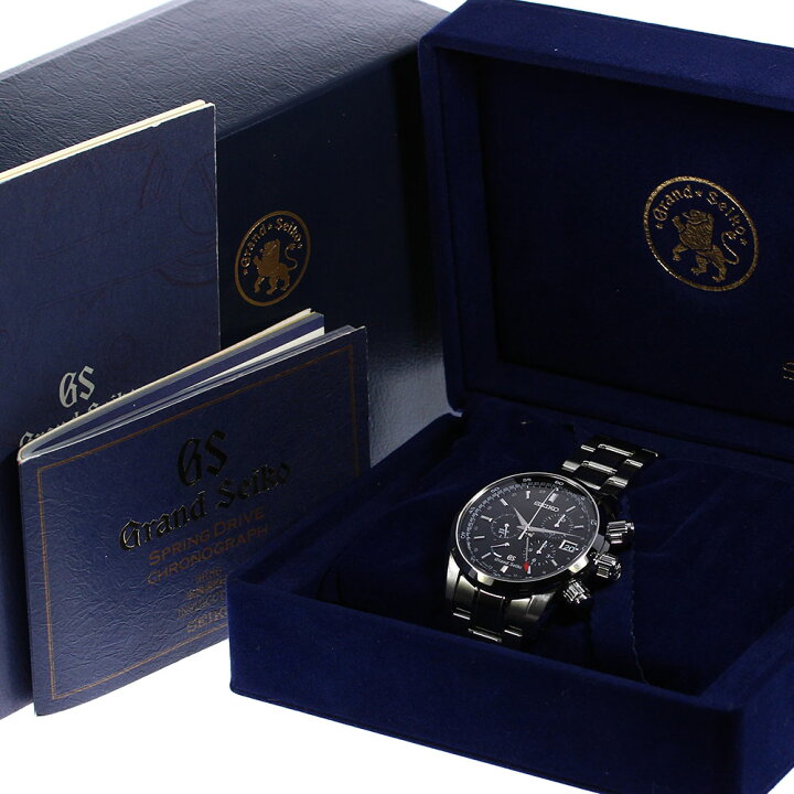 楽天市場】☆良品☆箱付き【SEIKO】セイコー グランドセイコー クロノ 