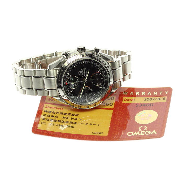 楽天市場】☆美品☆保証書付き【OMEGA】オメガ スピードマスター 