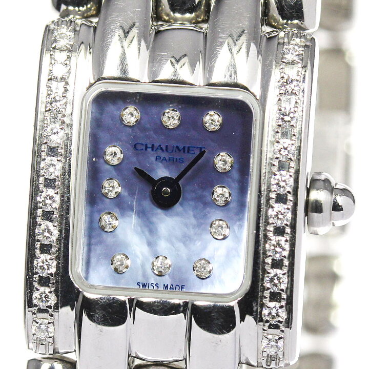 楽天市場】☆保証書付き【Chaumet】ショーメ ケイシス 12P サイド  