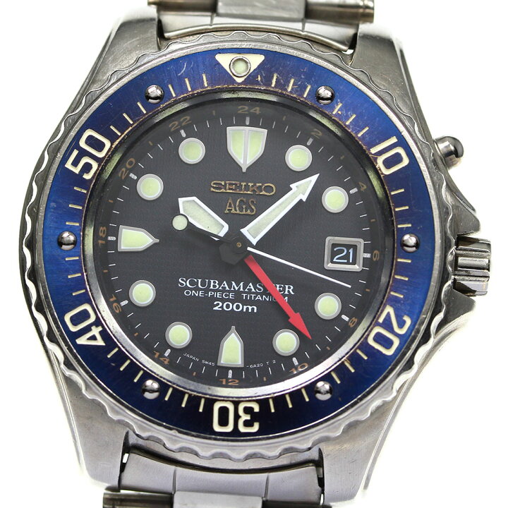 楽天市場】☆ジャンク【SEIKO】セイコー キネティック スキューバ 
