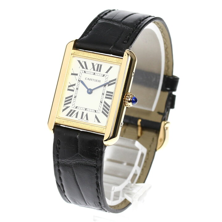 楽天市場】☆良品☆内箱付き【CARTIER】カルティエ タンクソロSM K18YG  