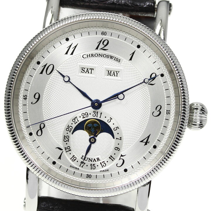 楽天市場】☆箱・保証書付き【Chronoswiss】クロノスイス カイロス 