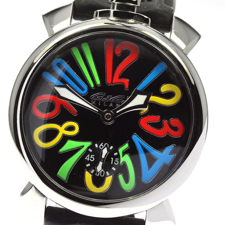楽天市場】☆保証書付き【GaGa MILANO】ガガミラノ マヌアーレ48MM 