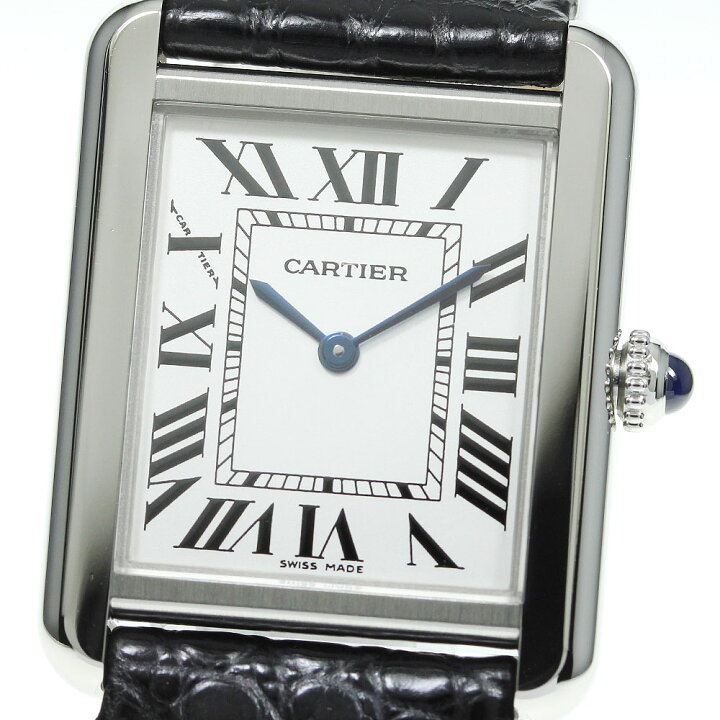楽天市場】☆美品【CARTIER】カルティエ タンクソロSM W1018255  