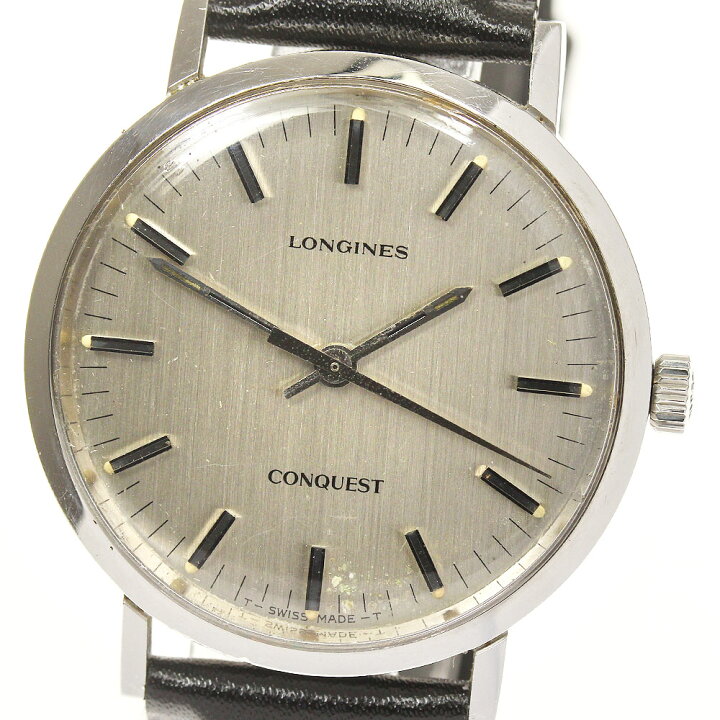 楽天市場】【LONGINES】ロンジン コンクエスト ヴィンテージ Cal.6942 