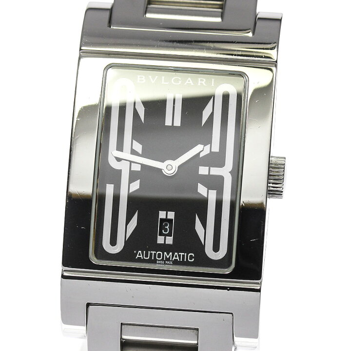 楽天市場】☆訳あり【BVLGARI】ブルガリ レッタンゴロ デイト RT45S 