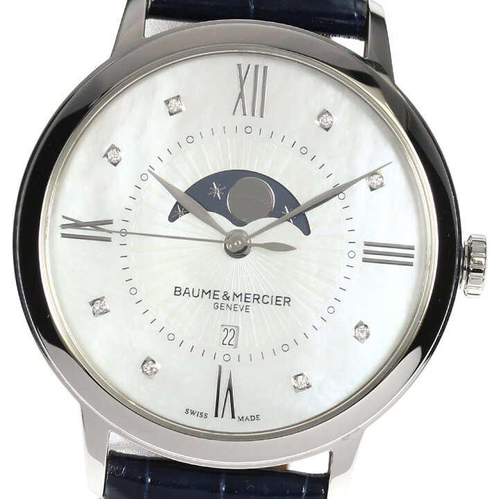楽天市場】☆箱・保証書付き【Baume & Mercier】ボーム＆メルシェ 