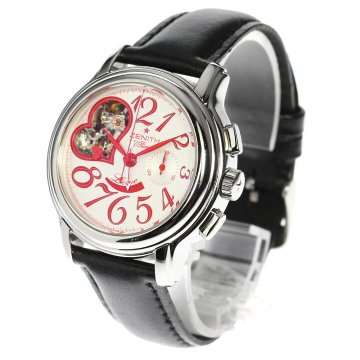 楽天市場】【ZENITH】ゼニス エルプリメロ オープンハート クロノ 