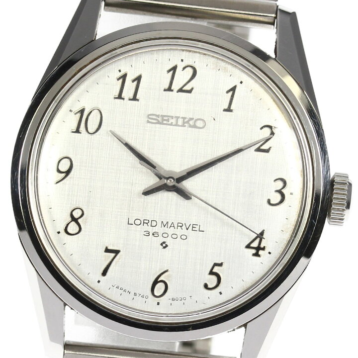 楽天市場】【SEIKO】セイコー ロードマーベル36000 5740-8000 手巻き 