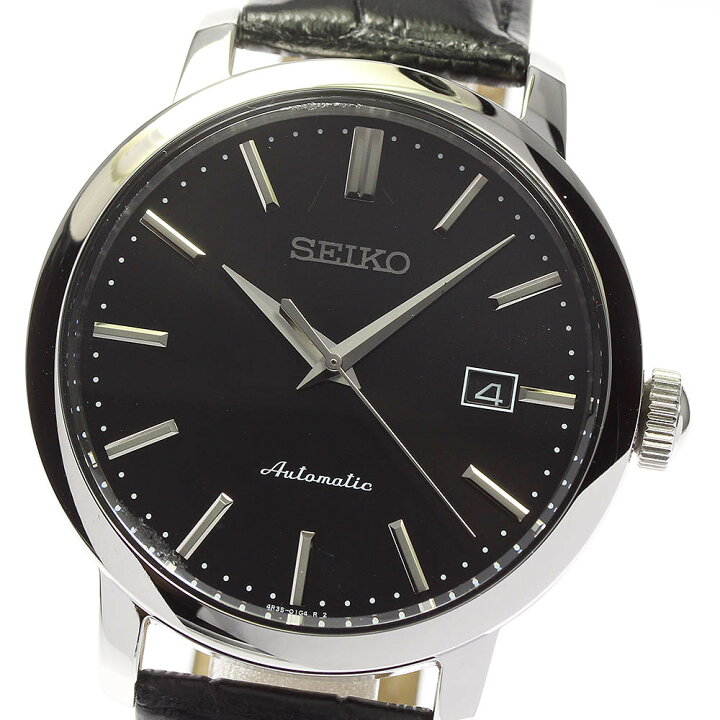楽天市場】【SEIKO】セイコー デイト シースルーバック 4R35-00Z0 自動 