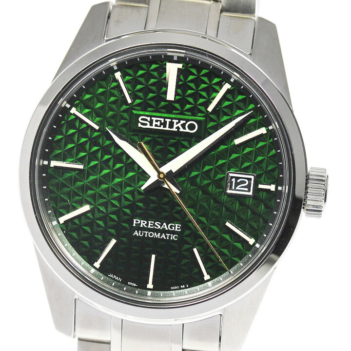 楽天市場】☆極美品【SEIKO】セイコー プレザージュ デイト SARX079 
